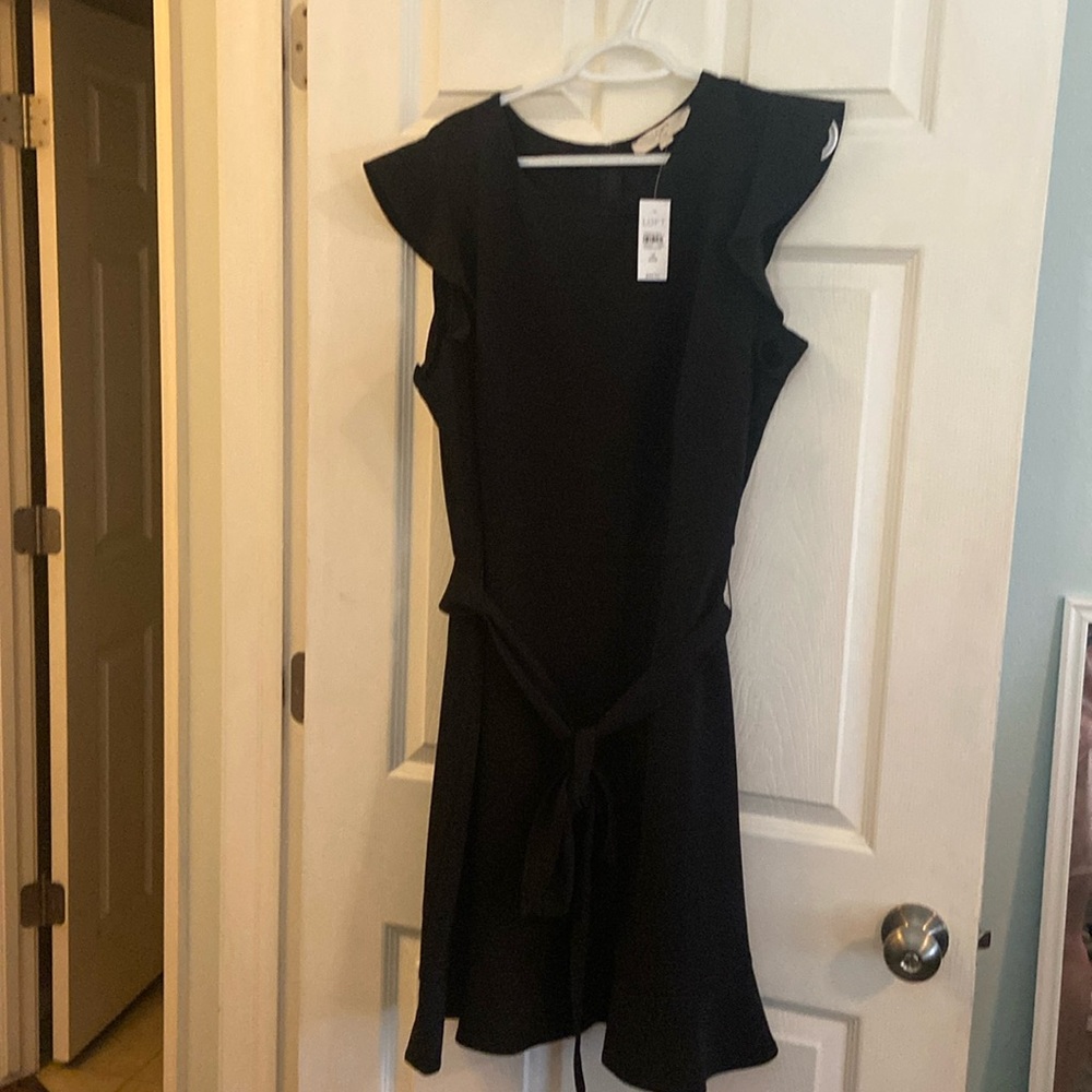 NWT Loft Black Dress